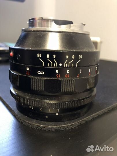 Объектив voigtlander nokton 50mm f/1.1