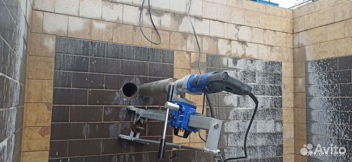 Алмазное бурение. Сверление отверстий