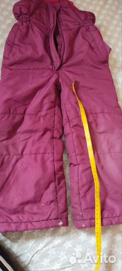 Зимний костюм для девочки 98