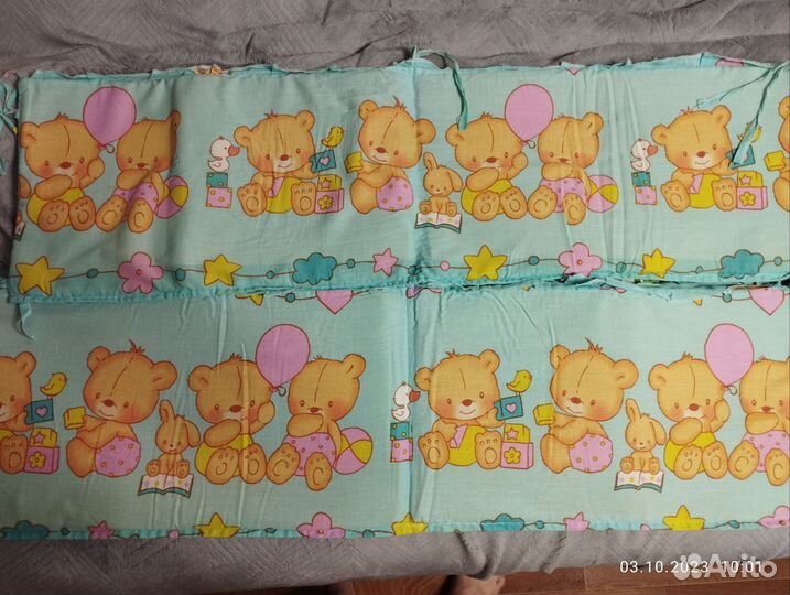 Бортики в детскую кроватку бесплатно