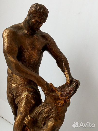 Статуэтка. скульптура. самсон. шпиатр. СССР