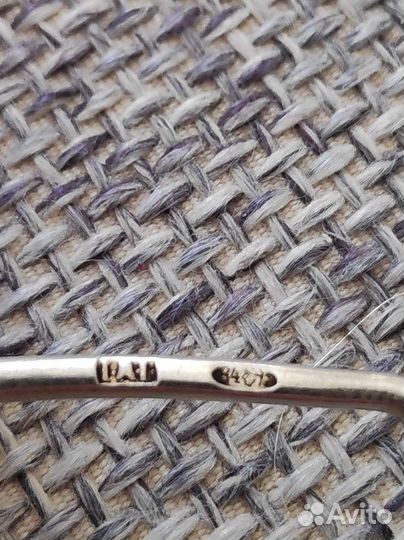 Старинные чайные парные ложки, серебро 84 проба