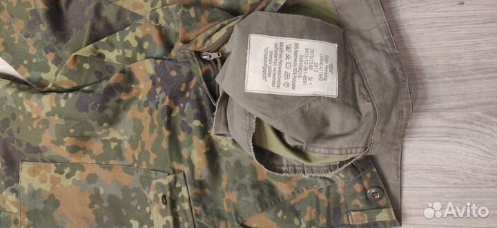 Брюки бундесвер флектарн