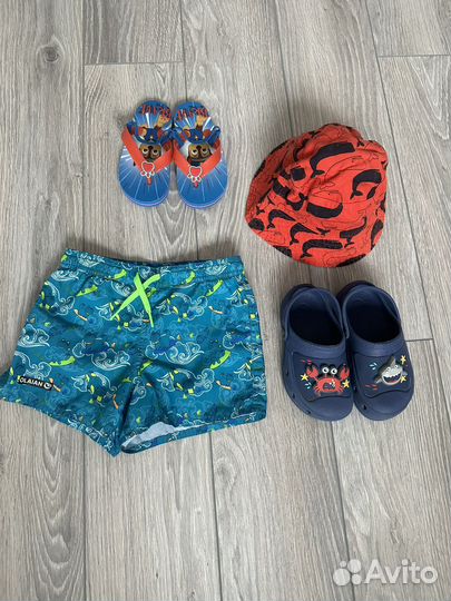 Шорты плавательные на мальчика 104