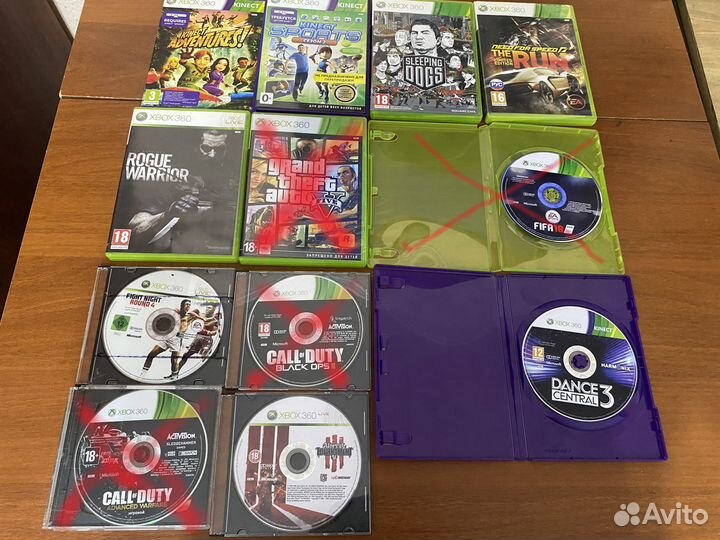 Диски лицензионные и LT2.0-LT3.0 Xbox 360