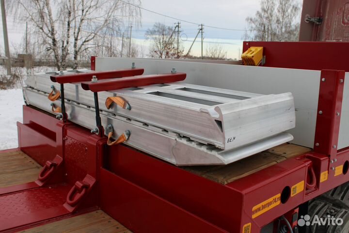 Полуприцеп трал (тяжеловоз) Berger 9853-0000050-05, 2023