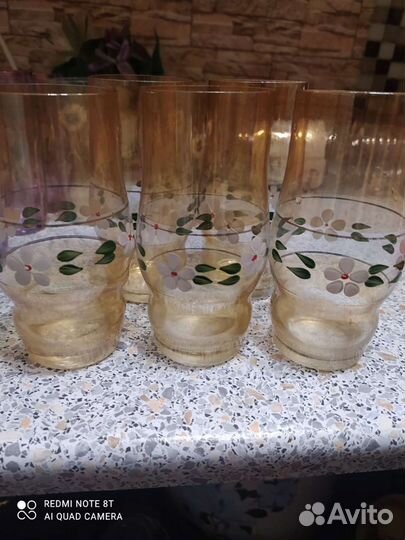 Стеклянные стаканы СССР описание читать