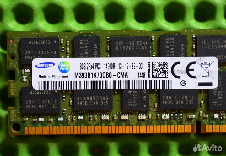 8GB DDR3 ECC samsung 1866