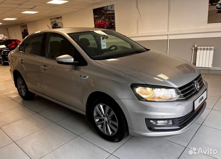 Volkswagen Polo 1.6 AT, 2019, 95 685 км