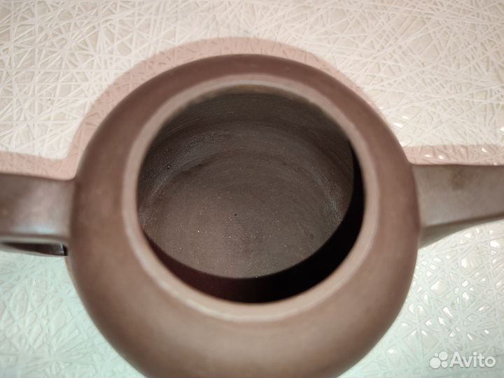 Глиняный чайный сервиз. Заварочный чайник