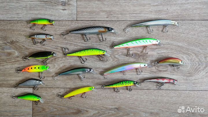 Воблеры на щуку, судака, окуня, жереха