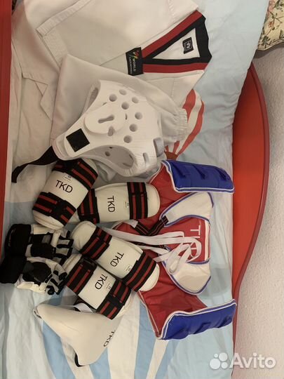 Защита для тхэквондо+добок