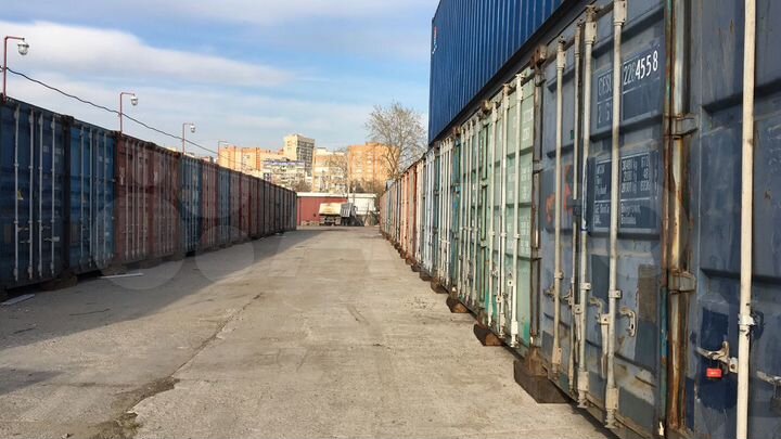 Аренда контейнера под склад, 15 м²