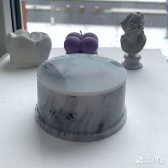 Баночка из эпоксидной смолы