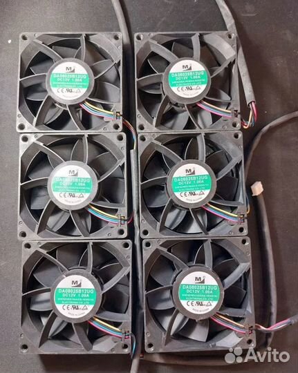 Вентилятор 80x80 для блока питания P21 whatsminer