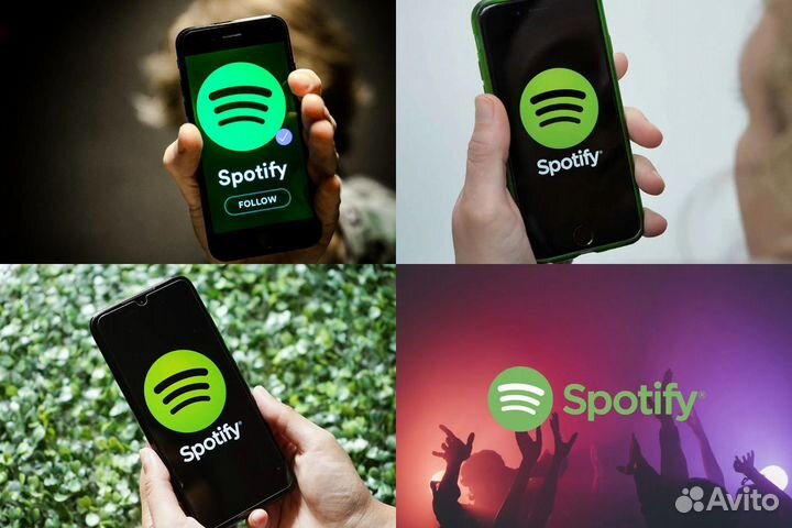 Подписка Spotify Premium 1/3/6/12 месяцев