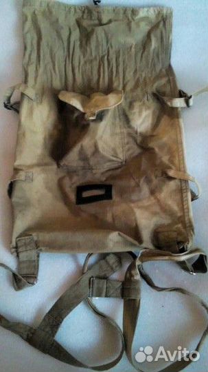 Рюкзак брезентовый СССР вещмешок