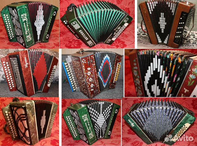 Ремонт гармоней и баянов