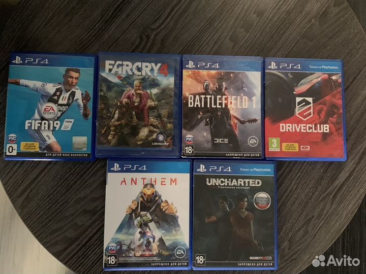 Игры для приставок ps4