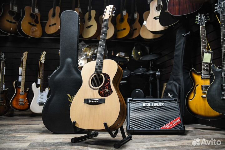 Электроакустическая гитара + аксесуары