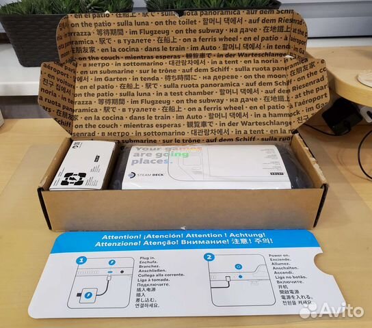 Steam Deck 1TB новый с играми