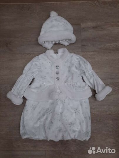 Костюм снегурочки р. 86