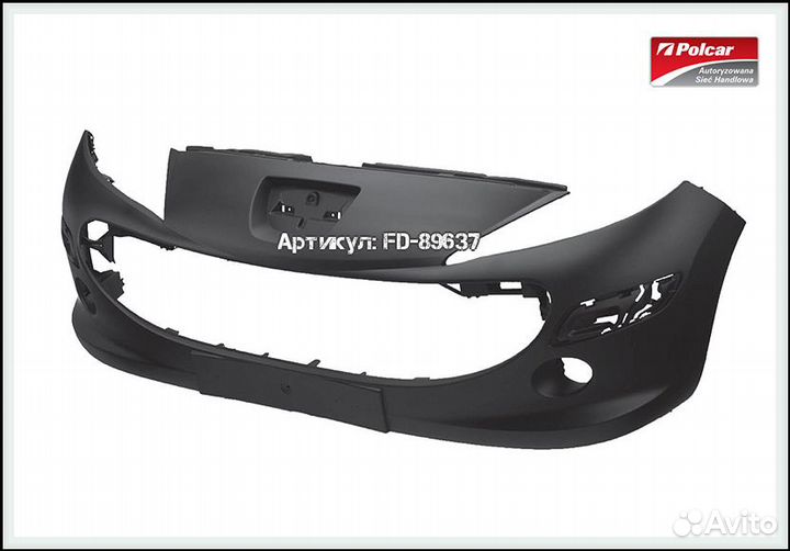 Бампер передний Peugeot 207