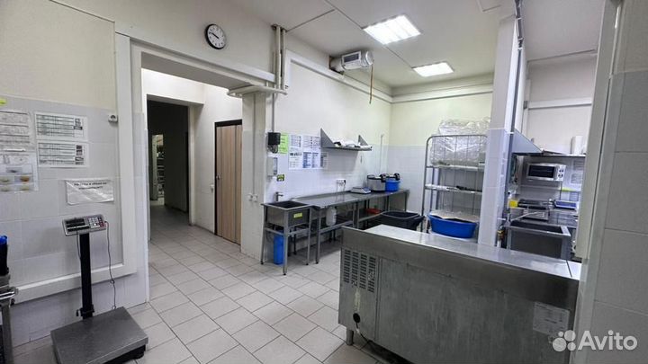 Действующий горячий цех (dark kitchen)