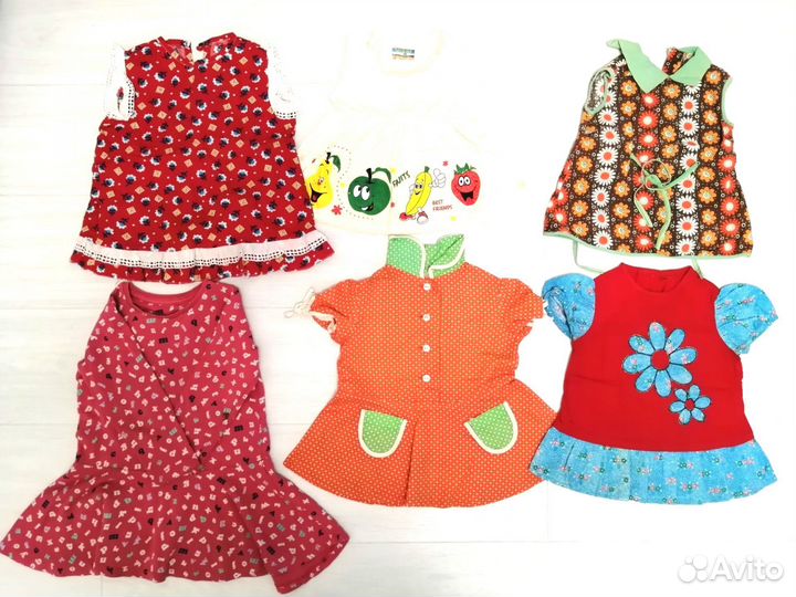 Пакет одежды для девочки 86 92 98 для дома