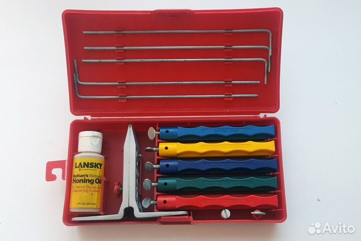Точилка lansky deluxe knife sharpening system
