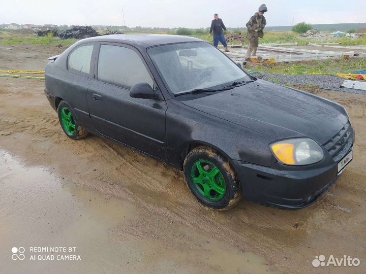 Hyundai Accent 1.5 AT, 2003, 211 000 км
