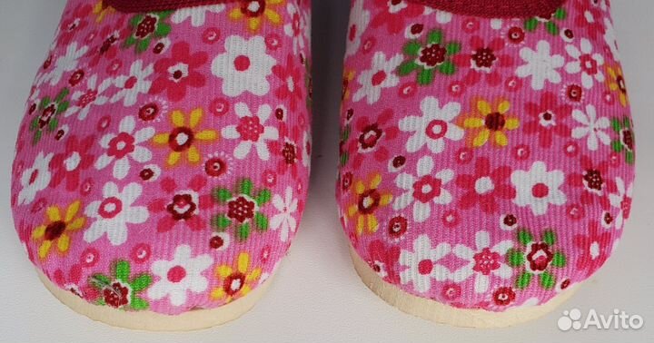 Теплые тапочки для девочки