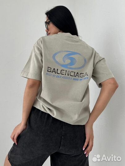 Balenciaga футболка 2 цвета