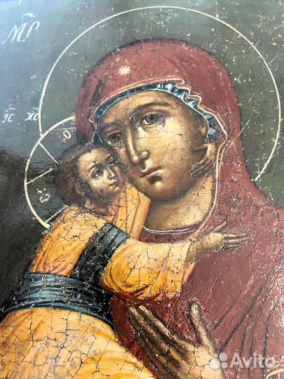 Владимирская икона Божией матери 19 век