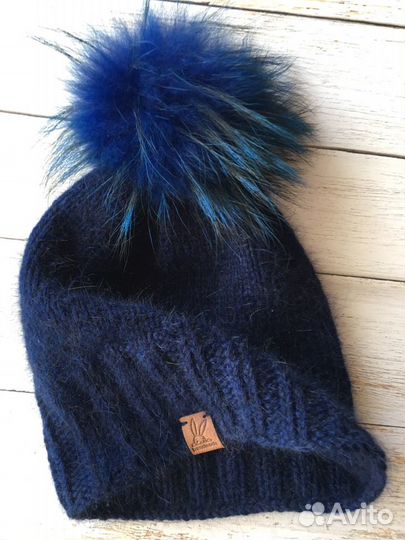 Шапка из пуха норки
