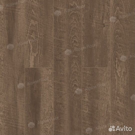 Кварцвиниловая клеевая плитка Alpine Floor