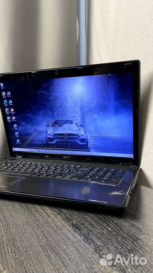 Игровой Acer 17.3/4 ядра/ram 6gb/SSD/Radeon HD