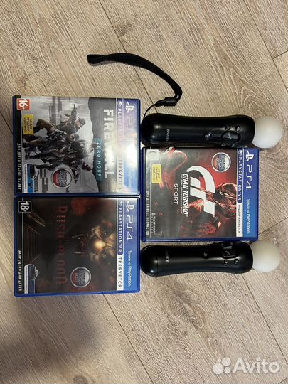 Гарнитура Sony PS VR 2ая ревизия, мувы, игры