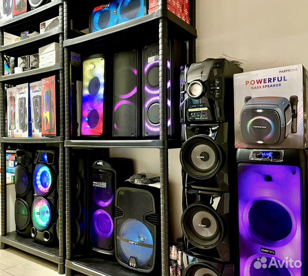 Колонки портативные блютуз большие новые