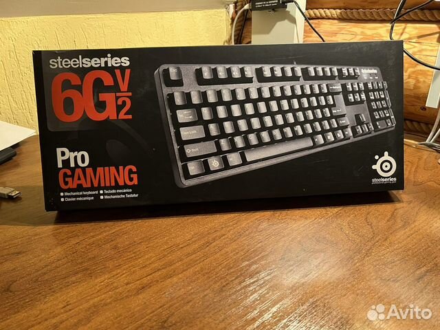 Межаническая игровая клавиатура SteelSeries 6GV2 объявление продам