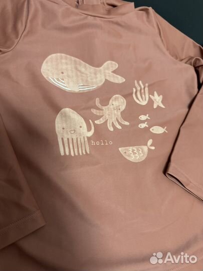 Лонгслив купальный гидромайка george 86-92