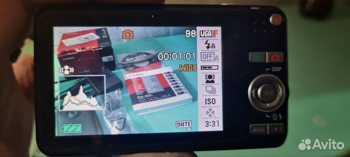 Компактный фотоаппарат casio