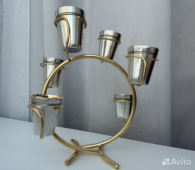 Мельхиоровые рюмки