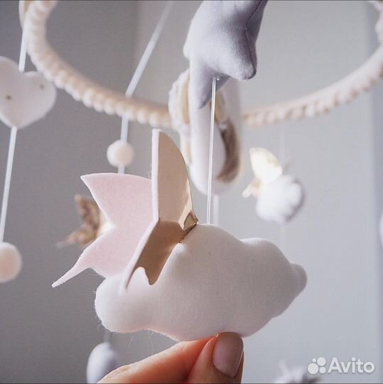 Мобиль на кроватку littleboodecor