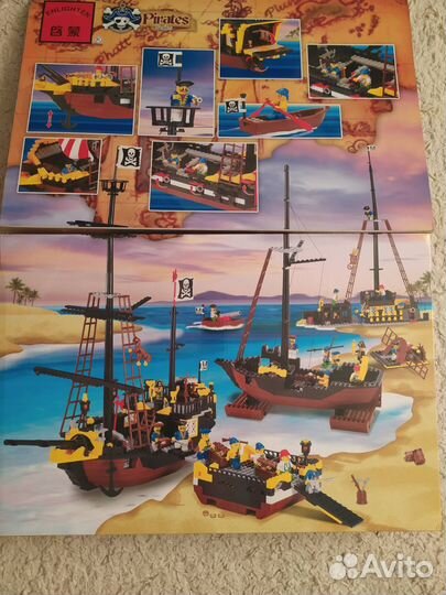 Конструктор Brick, серия пираты