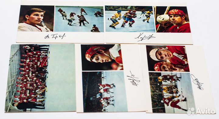 Хоккей. Сборная СССР - Чемпион мира 1971 Набор