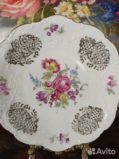 Тарелка фарфор Oscar Schaller