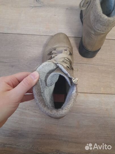 Зимние ботинки женские rieker