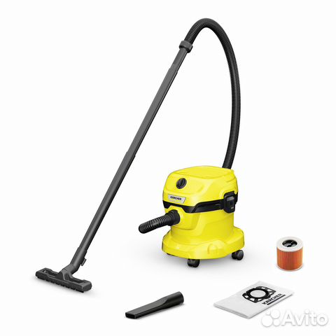 Хозяйственный пылесос Karcher WD 2 Plus V-12/4/18