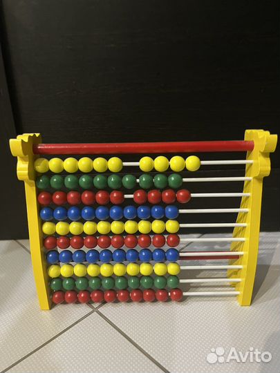 Детские деревянные счеты